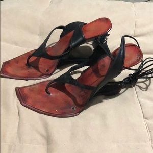 Italian Parisi Heels Sz 9
